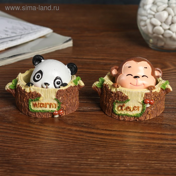 Сувенир полистоун на пружинке "Зверёк выглядывает из пенька" МИКС 7х8,5х7,5 см
Сувенир полистоун на пружинке "Зверёк выглядывает из пенька" МИКС 7х8,5х7,5 см