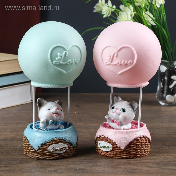 Сувенир полистоун свет "Котёнок на воздушном шаре" МИКС 21х11х11 см
Сувенир полистоун свет "Котёнок на воздушном шаре" МИКС 21х11х11 см