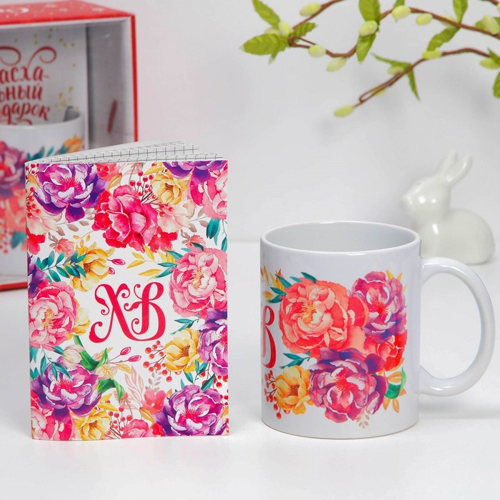 Подарочный набор «Цветы»: кружка, блокнот, 17 х 22 см
Подарочный набор «Цветы»: кружка, блокнот, 17 х 22 см