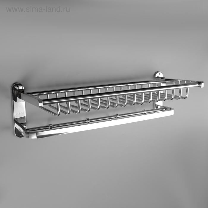 Полка откидная с держателем полотенец, 4 крючка, 59,3×24,7×17,8 см
Полка откидная с держателем полотенец, 4 крючка, 59,3×24,7×17,8 см