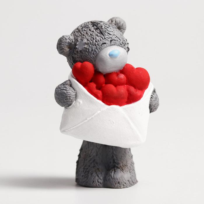 Сувенир полистоун "Медвежонок Me to you с конвертом сердец" 6,5х7 см
Сувенир полистоун "Медвежонок Me to you с конвертом сердец" 6,5х7 см