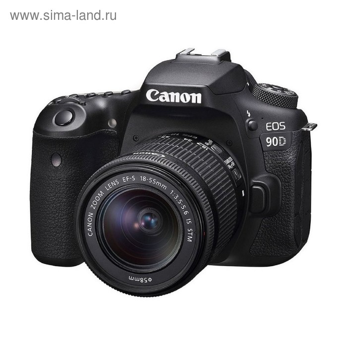 Зеркальный Фотоаппарат Canon EOS 90D, 32.5мп, 1080р, 4К, 3", SDXC, черный
Зеркальный Фотоаппарат Canon EOS 90D, 32.5мп, 1080р, 4К, 3", SDXC, черный