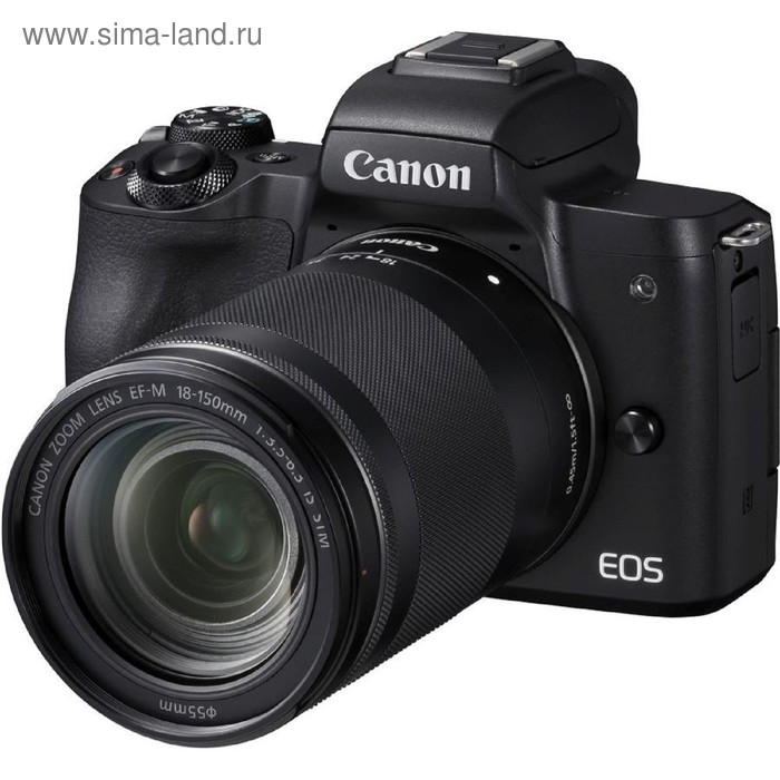 Фотоаппарат Canon EOS M50, 24.1мп, 4K, 3", WiFi, черный (с объективом)
Фотоаппарат Canon EOS M50, 24.1мп, 4K, 3", WiFi, черный (с объективом)