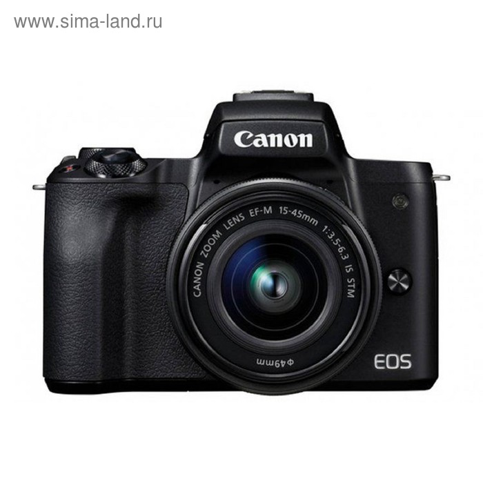 Фотоаппарат Canon EOS M50, 24.1мп, 4К, 3", WiFi, черный (с объективом)
Фотоаппарат Canon EOS M50, 24.1мп, 4К, 3", WiFi, черный (с объективом)