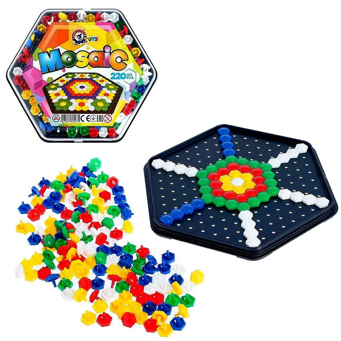 Мозаика «Разноцветный мир», 220 элементов
Мозаика «Разноцветный мир», 220 элементов