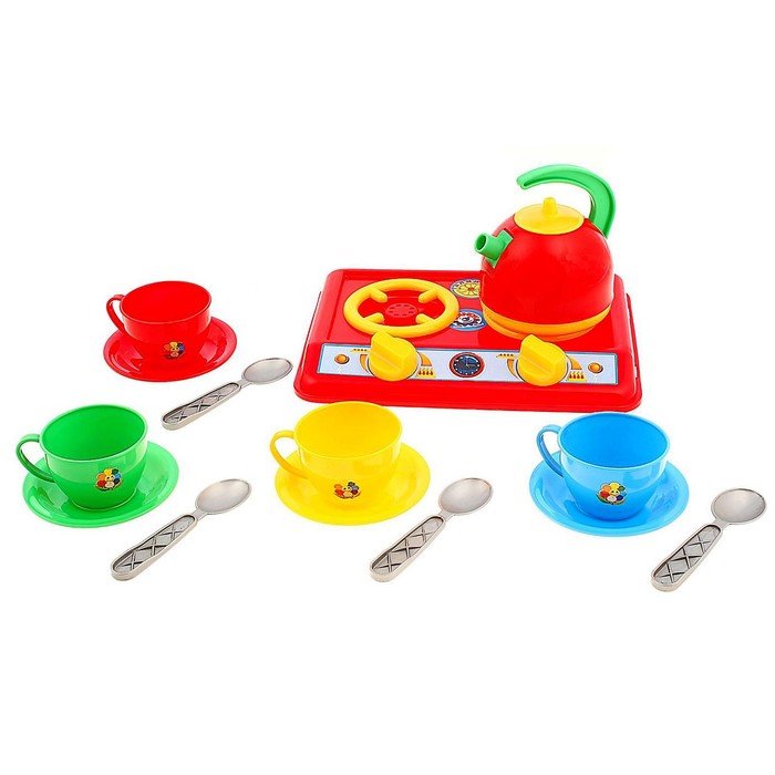 Набор для кухни «Галинка 3», плита, чайник, чайный набор
Набор для кухни «Галинка 3», плита, чайник, чайный набор