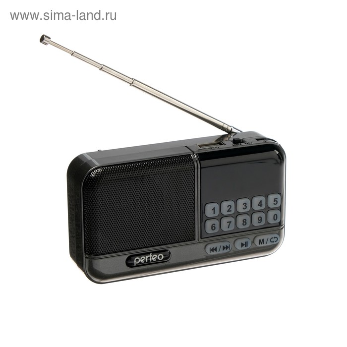 Радиоприемник Perfeo ASPEN, FM+ 87.5-108 МГц, MP3, USB, microSD, Li-ion 1200 мАч, серый
Радиоприемник Perfeo ASPEN, FM+ 87.5-108 МГц, MP3, USB, microSD, Li-ion 1200 мАч, серый