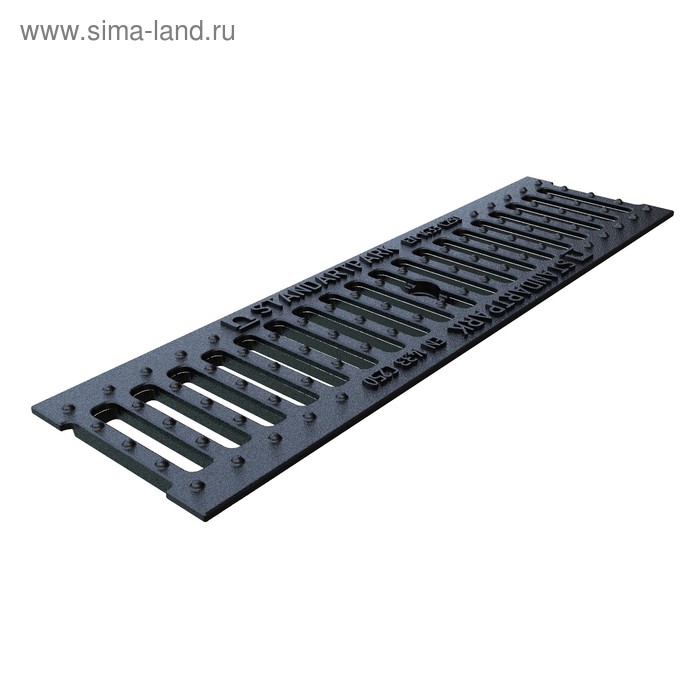 Решётка водоприёмная, DN100, класс нагрузки С, чугун, щелевая
Решётка водоприёмная, DN100, класс нагрузки С, чугун, щелевая