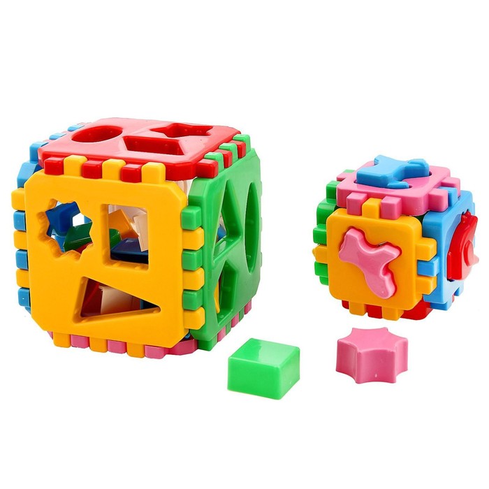 фото Развивающая игрушка-куб «умный малыш 1+1», 36 элементов, микс технок
