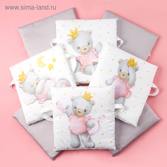 Набор подушек Крошка Я "Принцесса Миа" цв. белый 35*35 см-8 шт, сатин
Набор подушек Крошка Я "Принцесса Миа" цв. белый 35*35 см-8 шт, сатин