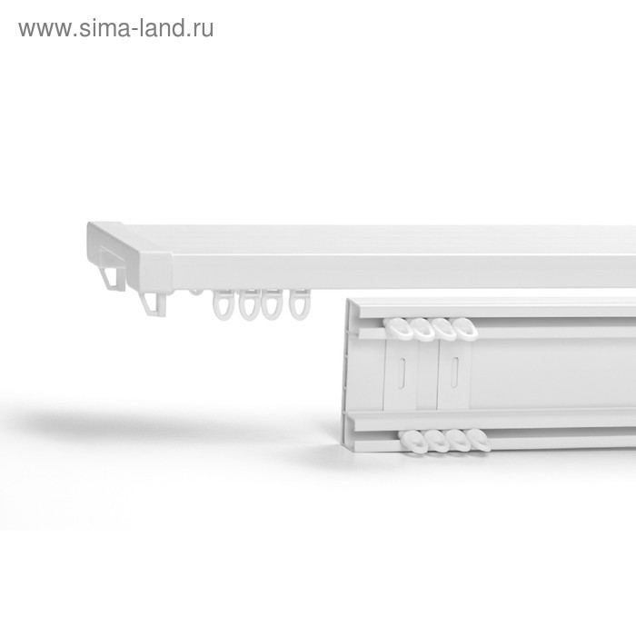 Карниз потолочный, двухрядный, 160 см
Карниз потолочный, двухрядный, 160 см