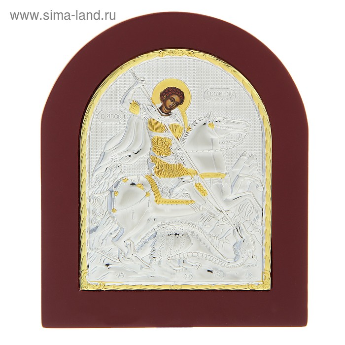 Икона "Георгий Победоносец" на дереве, на подставке
Икона "Георгий Победоносец" на дереве, на подставке