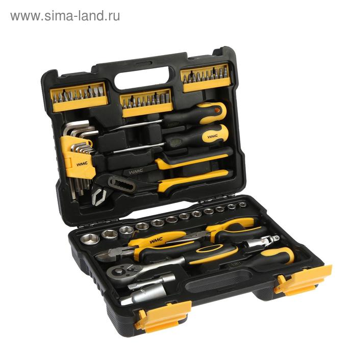 Набор инструментов WMC TOOLS 3061, 61 предмет, 8-22 мм, 3/8", пластиковый кейс с защелками
Набор инструментов WMC TOOLS 3061, 61 предмет, 8-22 мм, 3/8", пластиковый кейс с защелками