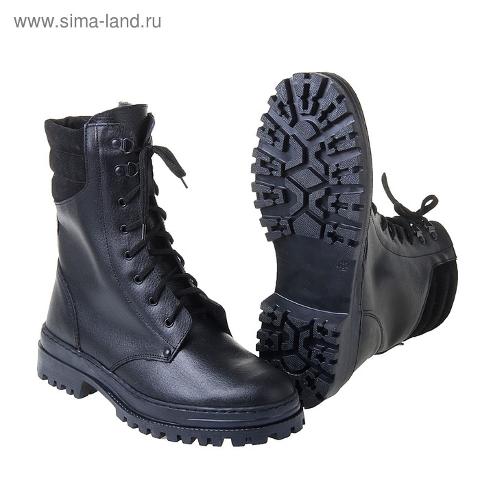 фото Тактические ботинки "бм омон-2" зимние, искусственный мех, размер 39 ной
