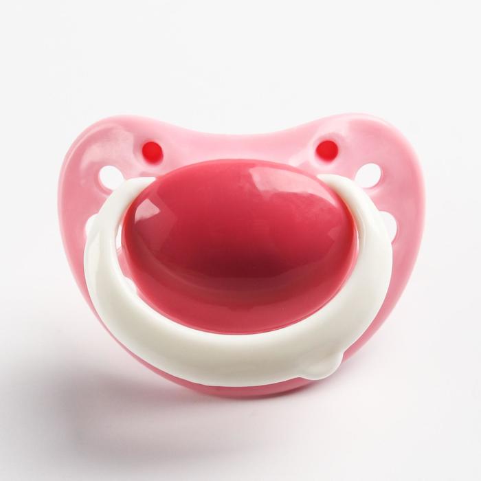 Соска-пустышка ортодонтическая, силикон, от 0 мес., цвет розовый
Соска-пустышка ортодонтическая, силикон, от 0 мес., цвет розовый