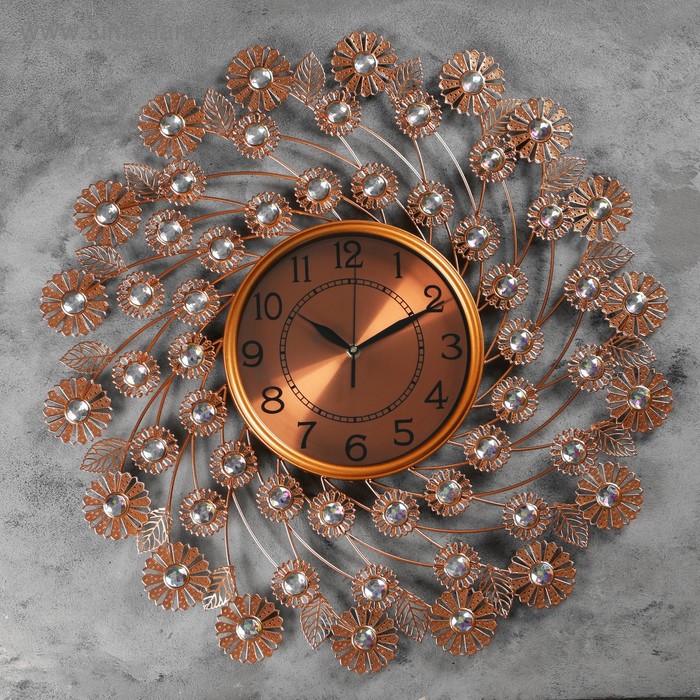 Часы настенные, серия: Ажур, "Потсдам" d=60 см, d=22 см, 1 АА, плавный ход
Часы настенные, серия: Ажур, "Потсдам" d=60 см, d=22 см, 1 АА, плавный ход