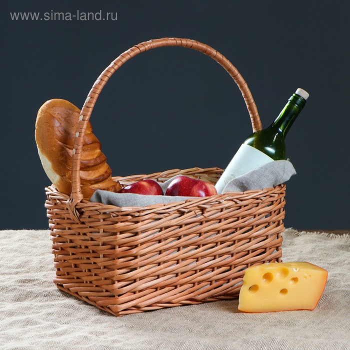 Корзина плетеная "Сюрприз", 36 х 25 х 40 см
Корзина плетеная "Сюрприз", 36 х 25 х 40 см