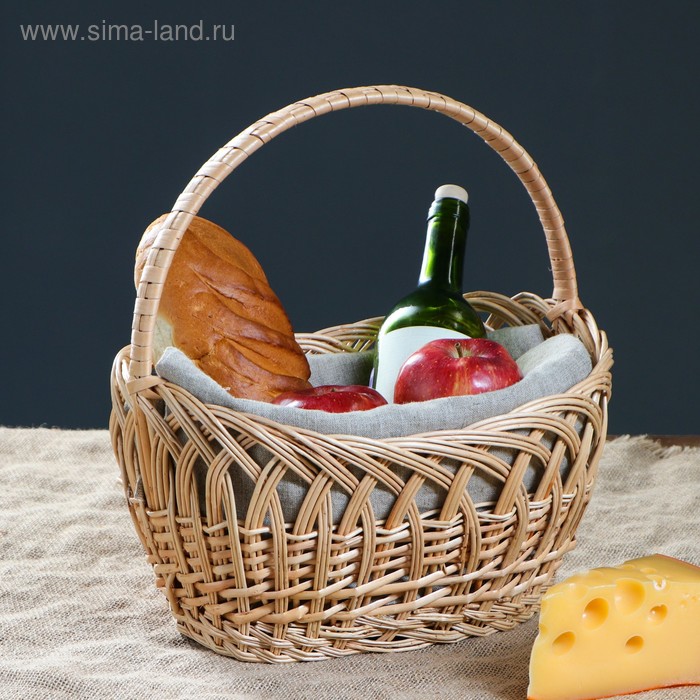 Корзина плетеная "Пасхальная", 29 х 23 х 33 см
Корзина плетеная "Пасхальная", 29 х 23 х 33 см