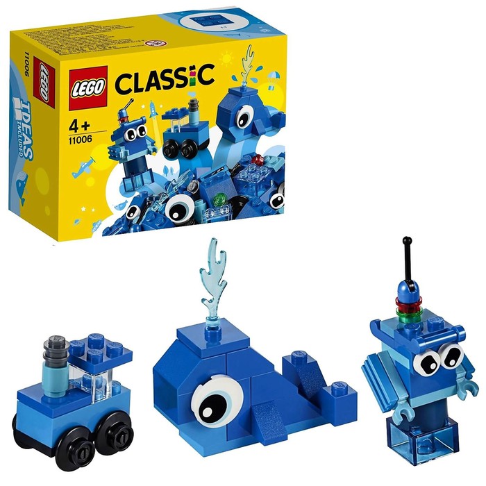 Конструктор Lego Classic «Синий набор для конструирования»
Конструктор Lego Classic «Синий набор для конструирования»