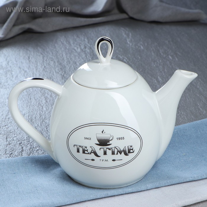 Чайник для заварки "Петелька", белый, чай, 1.1 л, микс
Чайник для заварки "Петелька", белый, чай, 1.1 л, микс