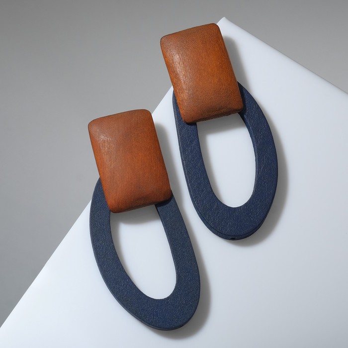 Серьги ассорти "Ваканда" неровный овал, цвет сине-коричневый
Серьги ассорти "Ваканда" неровный овал, цвет сине-коричневый