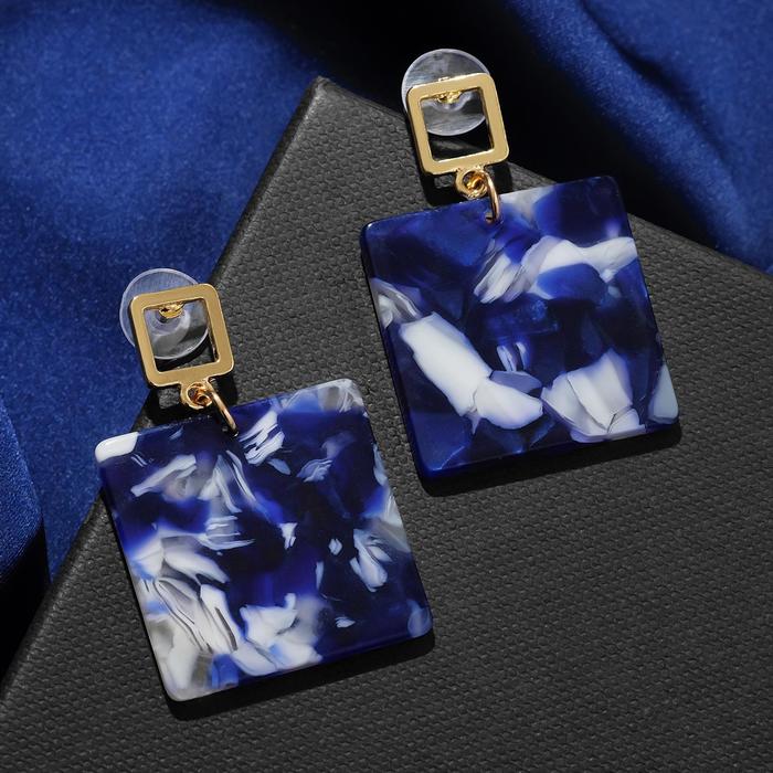 Серьги ассорти "Танзания" квадраты, цвет сине-фиолетовый в золоте
Серьги ассорти "Танзания" квадраты, цвет сине-фиолетовый в золоте