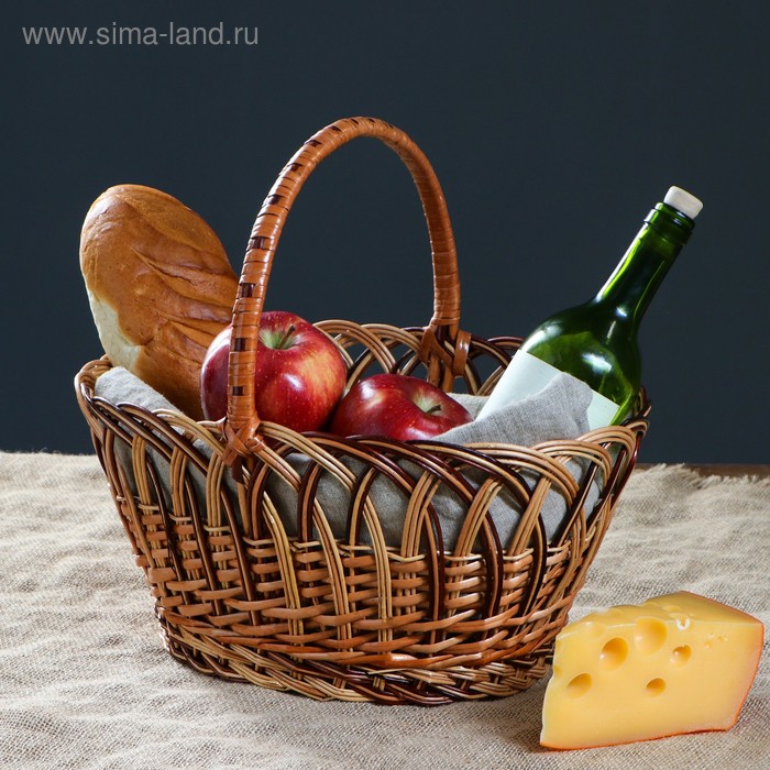 Корзина плетеная для пасхи, 27 х 23 х 30 см
Корзина плетеная для пасхи, 27 х 23 х 30 см