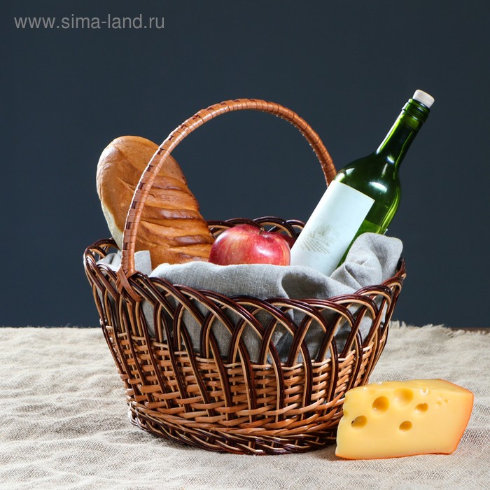 Корзина плетеная для пасхи, 35 х 26 х 34 см
Корзина плетеная для пасхи, 35 х 26 х 34 см