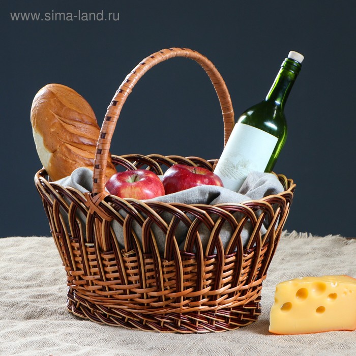 Корзина плетеная для пасхи, 39 х 32 х 38 см
Корзина плетеная для пасхи, 39 х 32 х 38 см