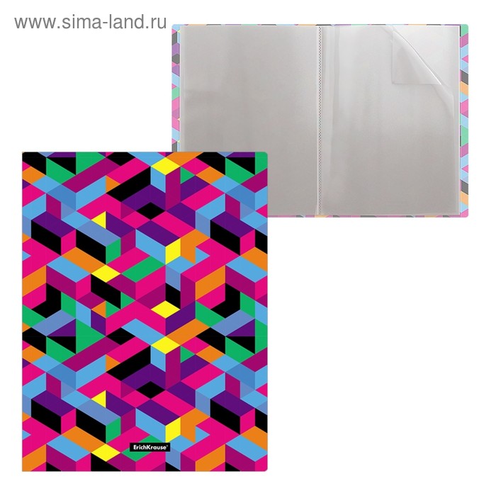 Папка с 30 вкладышами А4, 550 мкм, ErichKrause Disco Style, термосварка, с рисунком
Папка с 30 вкладышами А4, 550 мкм, ErichKrause Disco Style, термосварка, с рисунком