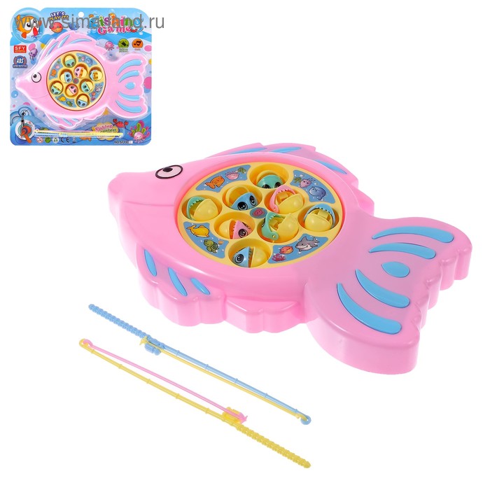Рыбалка «Волшебная рыбка», со звуковыми эффектами, МИКС
Рыбалка «Волшебная рыбка», со звуковыми эффектами, МИКС