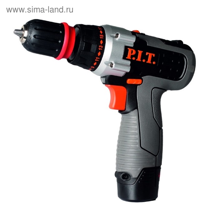 Дрель-шуруповерт P.I.T. PSR12-C8, быстросъемный патрон, 12 В, 2х1.5 Ач, Li-Ion, 25 Нм, кейс 484199
Дрель-шуруповерт P.I.T. PSR12-C8, быстросъемный патрон, 12 В, 2х1.5 Ач, Li-Ion, 25 Нм, кейс 484199