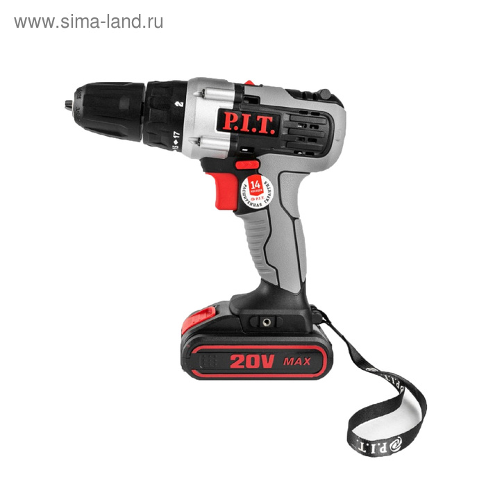 Дрель-шуруповерт P.I.T. PSR20-C, 20 В, 2х1.5 Ач, Li-Ion, 450/1450 об/мин, 32 Нм, БЗП, кейс
Дрель-шуруповерт P.I.T. PSR20-C, 20 В, 2х1.5 Ач, Li-Ion, 450/1450 об/мин, 32 Нм, БЗП, кейс