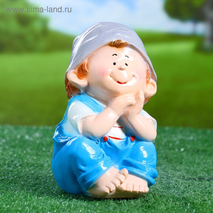 Садовая фигура "Гном мальчик"
Садовая фигура "Гном мальчик"