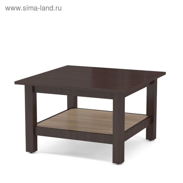Стол журнальный Сканди, 740х740х716, Дуб сонома/Венге
Стол журнальный Сканди, 740х740х716, Дуб сонома/Венге