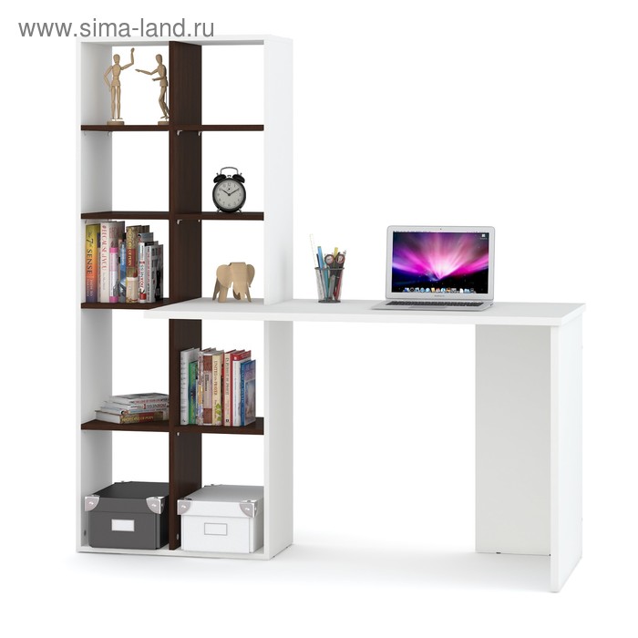 Стол компьютерный Олаф,венге цаво/белый
Стол компьютерный Олаф,венге цаво/белый