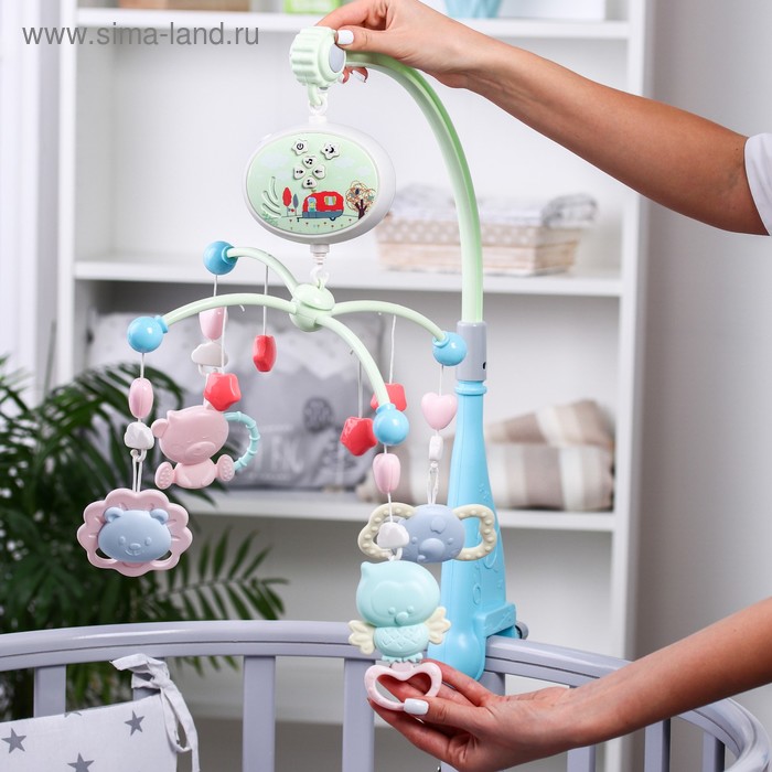 Мобиль музыкальный «Гриб. Нежность», на батарейках, цвет МИКС
Мобиль музыкальный «Гриб. Нежность», на батарейках, цвет МИКС