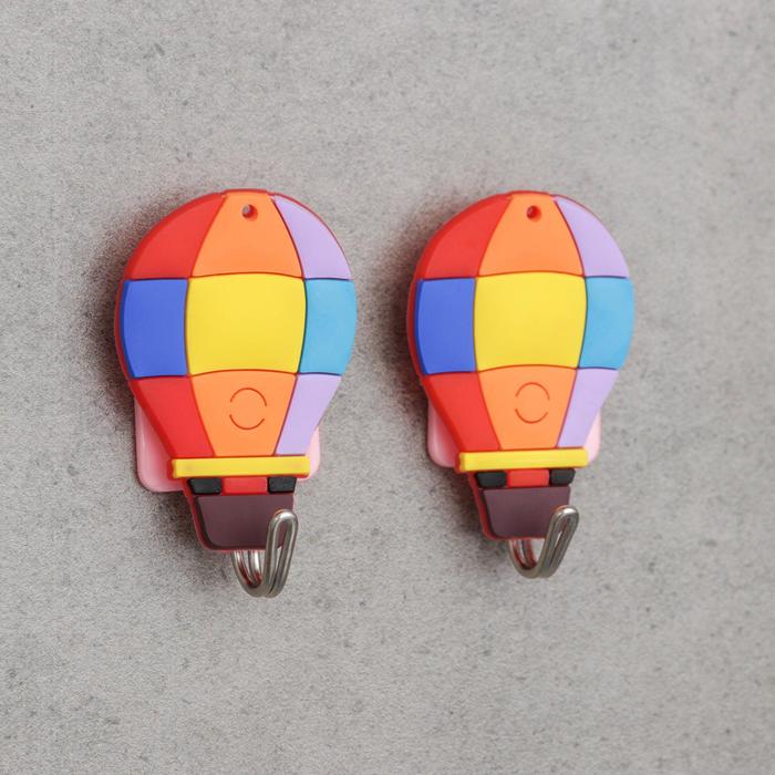 Набор крючков на липучке «Воздушный шар», 2 шт, МИКС
Набор крючков на липучке «Воздушный шар», 2 шт, МИКС