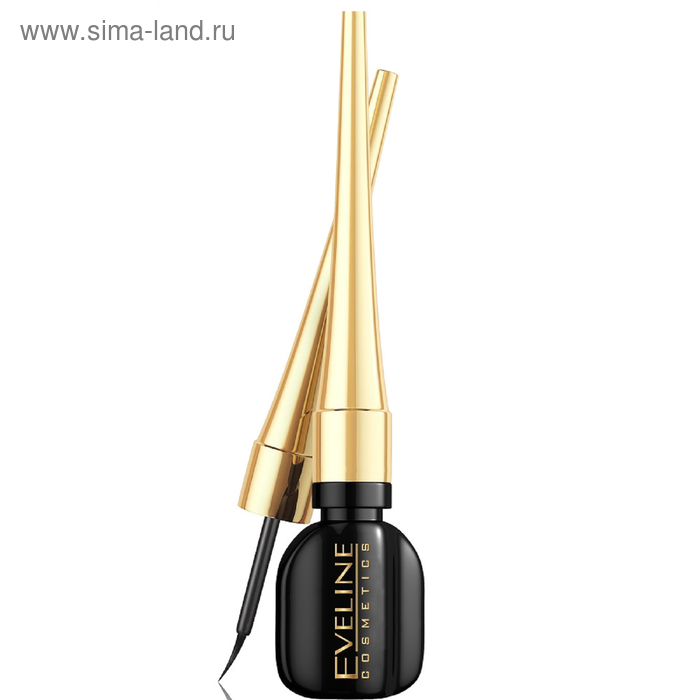 Подводка для глаз Eveline Celebrities, водостойкая, тон чёрный 
Подводка для глаз Eveline Celebrities, водостойкая, тон чёрный