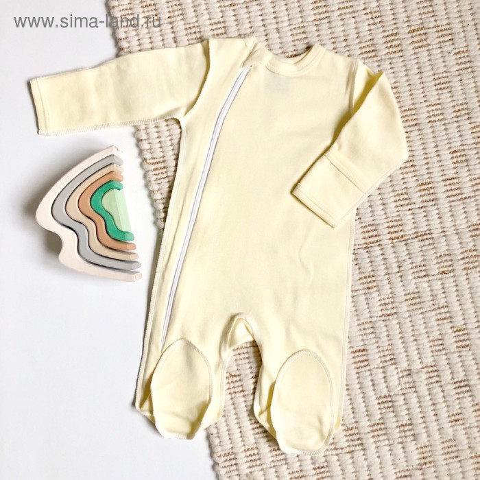 Комбинезон Sleep and Play Light Yellow, швы наружу, рост 68 см
Комбинезон Sleep and Play Light Yellow, швы наружу, рост 68 см