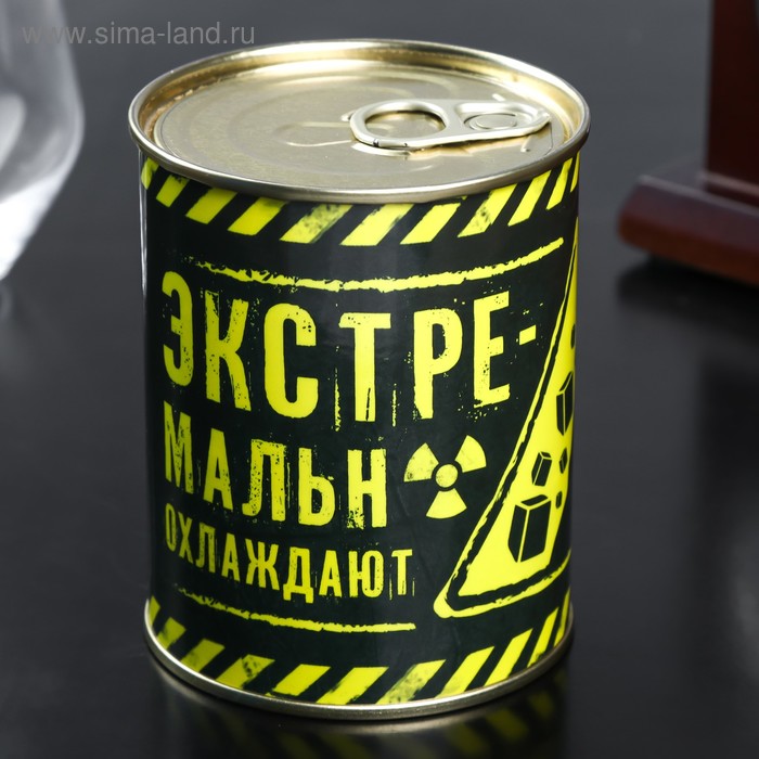 Набор камней для виски в консервной банке "Экстремальное охлаждение", 9 шт
Набор камней для виски в консервной банке "Экстремальное охлаждение", 9 шт