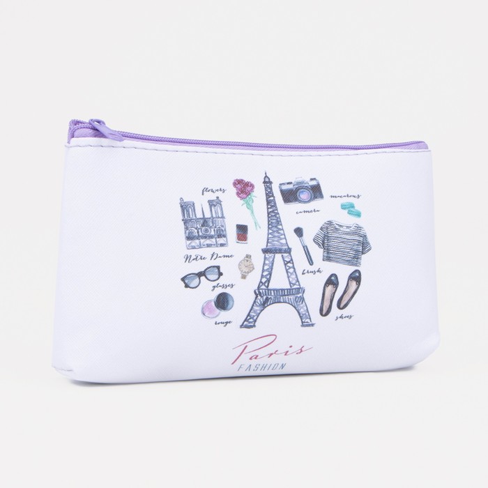 Косметичка на молнии, цвет белый
Косметичка на молнии, цвет белый