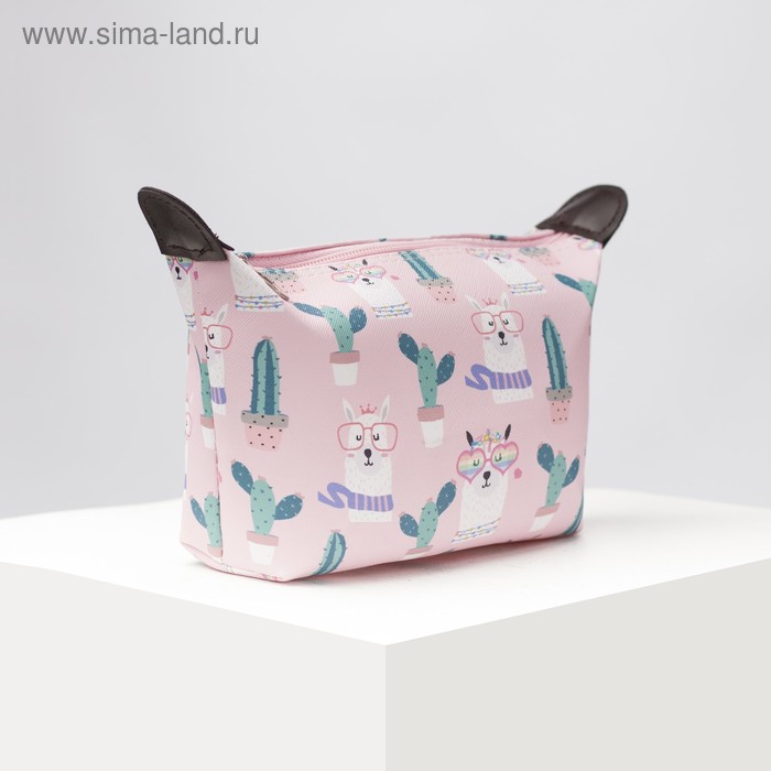 Косметичка простая, отдел на молнии, цвет розовый
Косметичка простая, отдел на молнии, цвет розовый