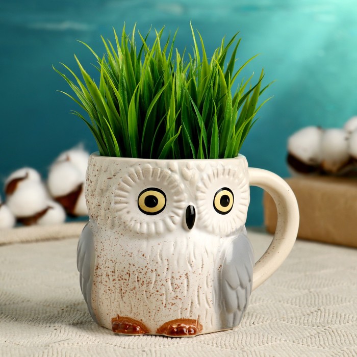 Кашпо "Сова" 8,5*10*8 см 
Кашпо "Сова" 8,5*10*8 см