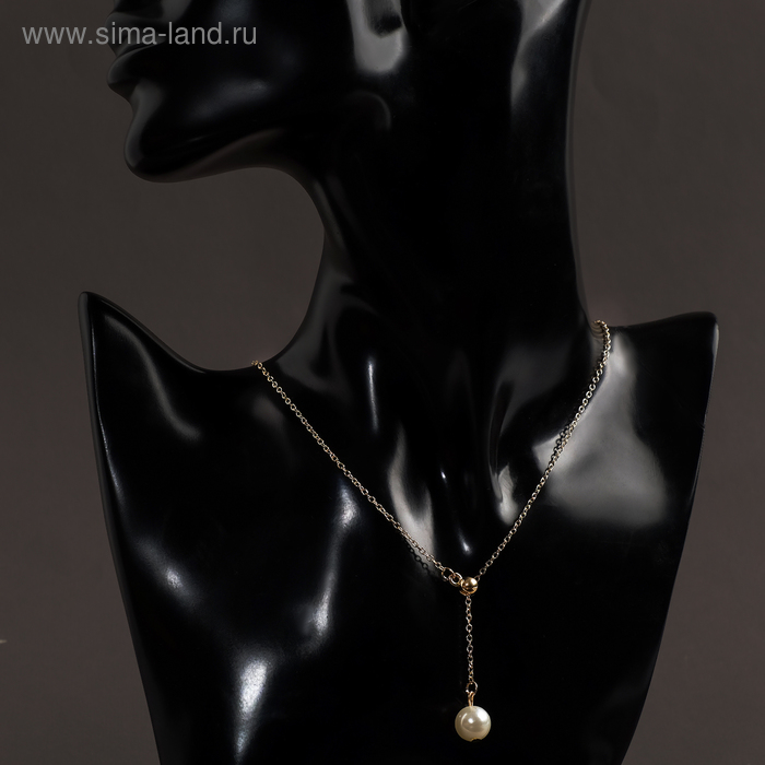 Кулон с жемчугом "Цепь" тонкая нить, цвет белый в золоте, L=45 см
Кулон с жемчугом "Цепь" тонкая нить, цвет белый в золоте, L=45 см