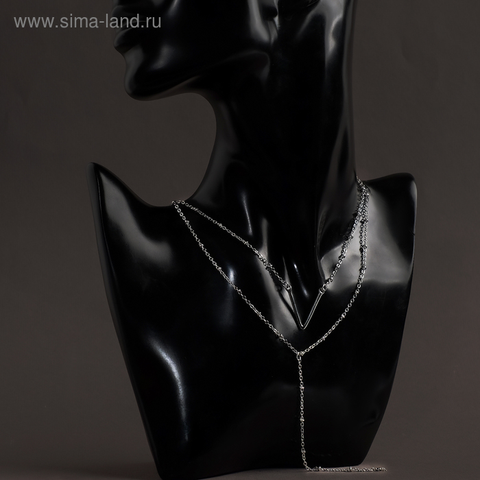 Колье "Цепь" вендетта, цвет серебро, 42см
Колье "Цепь" вендетта, цвет серебро, 42см