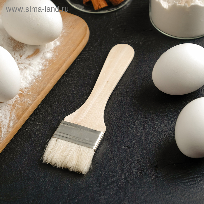 Кисть кондитерская «Кант», 15×4×0,4 см (№6)
Кисть кондитерская «Кант», 15×4×0,4 см (№6)