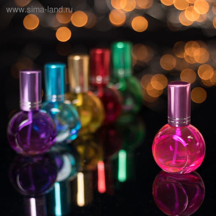 Флакон секлянный для парфюма, с распылителем, 15 мл, цвет МИКС
Флакон секлянный для парфюма, с распылителем, 15 мл, цвет МИКС
