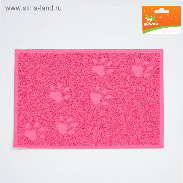 Коврик 2-в-1 под миску/туалет животных "Следы", 40 х 30 см, микс цветов
Коврик 2-в-1 под миску/туалет животных "Следы", 40 х 30 см, микс цветов