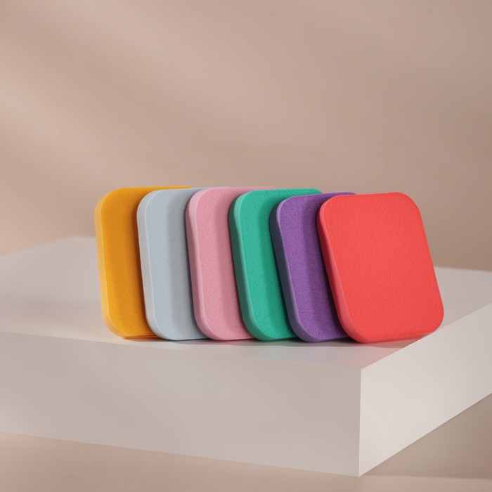 Набор спонжей для нанесения косметики, 6 шт, цвет МИКС
Набор спонжей для нанесения косметики, 6 шт, цвет МИКС